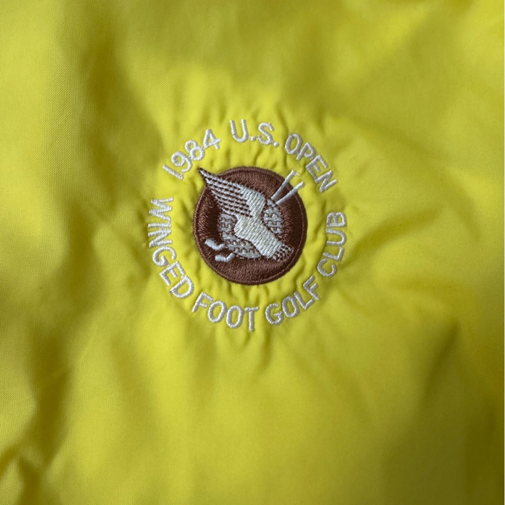 Vintage 1984 U.S. Open Women’s Yellow Jacket